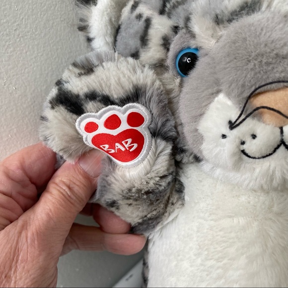 Build a Bear snow leopard cat plush - Picture 5 of 8